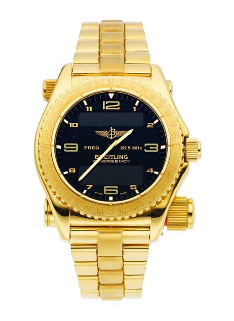 breitling emergency gold|breitling emergency watch for sale.